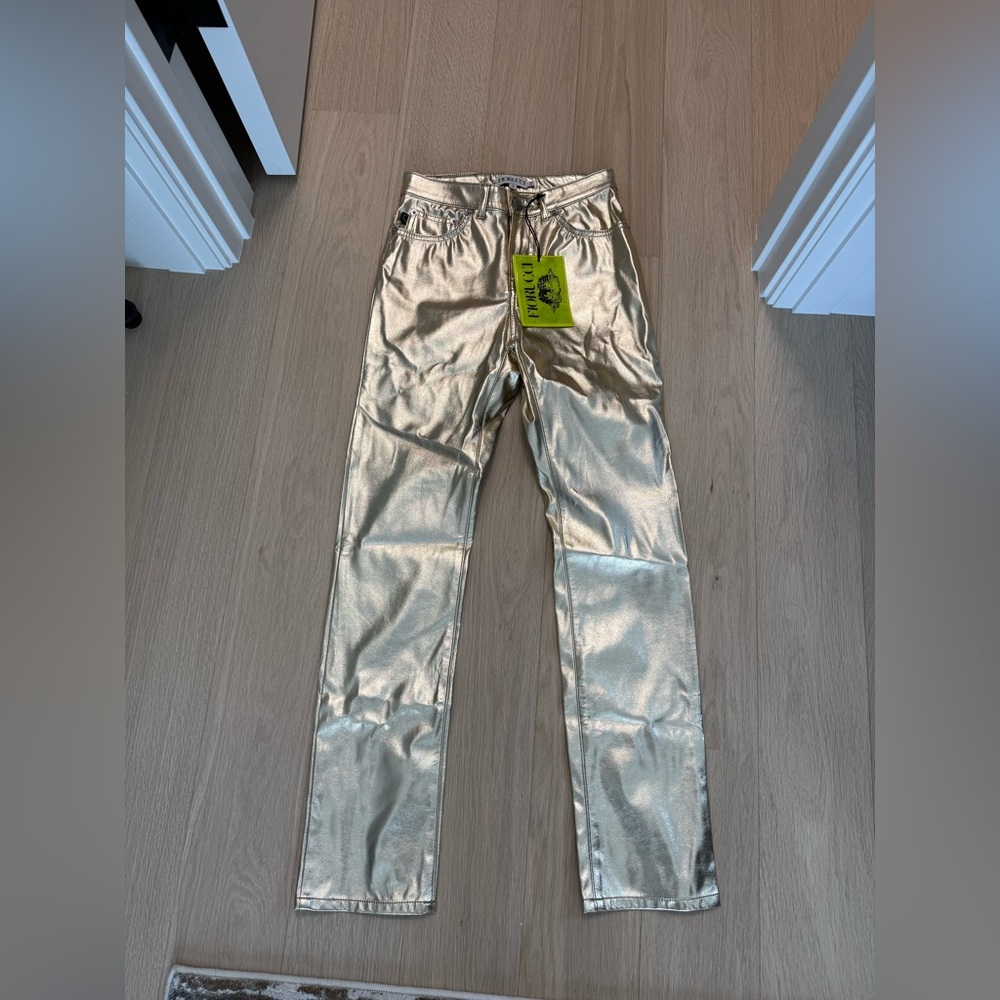 Fiorucci Metallic Jeans
